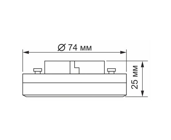 Лампочка Videx GX53 12W 4100K 220V (VL-GX53-12534), изображение 6 Лампочка Videx GX53 12W 4100K 220V (VL-GX53-12534), изображение 6