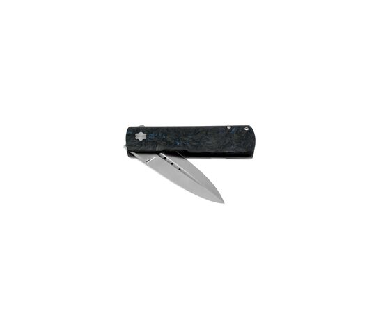 Нож Maserin Daga, Elmax, fat carbon, синій (372/B), изображение 3 Нож Maserin Daga, Elmax, fat carbon, синій (372/B), изображение 3