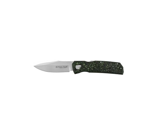 Нож Maserin Power, Magnacut, fat carbon green jungle (502/VM), изображение 3 Нож Maserin Power, Magnacut, fat carbon green jungle (502/VM), изображение 3