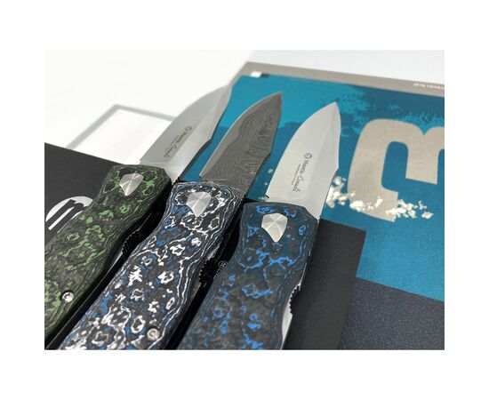 Нож Maserin Power, Magnacut, fat carbon green jungle (502/VM), изображение 6 Нож Maserin Power, Magnacut, fat carbon green jungle (502/VM), изображение 6
