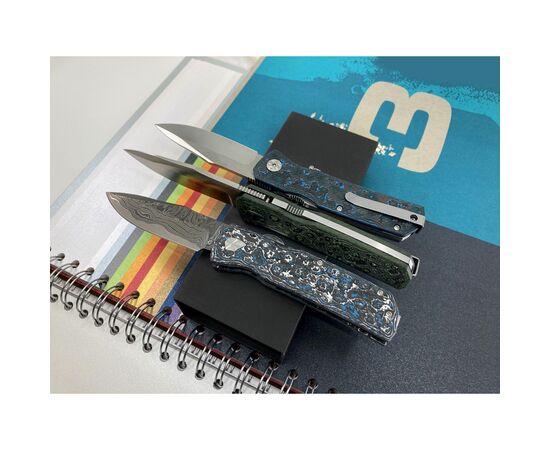 Нож Maserin Power, Magnacut, fat carbon green jungle (502/VM), изображение 8 Нож Maserin Power, Magnacut, fat carbon green jungle (502/VM), изображение 8