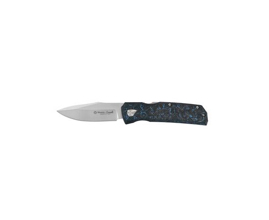 Нож Maserin Power, Magnacut, fat carbon arctic blue (502/BM), изображение 2 Нож Maserin Power, Magnacut, fat carbon arctic blue (502/BM), изображение 2