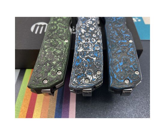 Нож Maserin Power, Magnacut, fat carbon arctic blue (502/BM), изображение 7 Нож Maserin Power, Magnacut, fat carbon arctic blue (502/BM), изображение 7