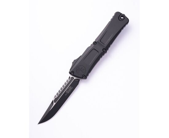 Ніж Microtech Combat Troodon Gen III OTF Iinterceptor Signature tactical, чорний (1217-1TS) Ніж Microtech Combat Troodon Gen III OTF Iinterceptor Signature tactical, чорний (1217-1TS)