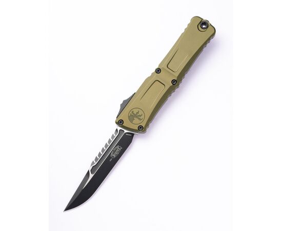 Ніж Microtech Combat Troodon Gen III OTF Iinterceptor, чорний клинок, руків'я OD green (1217-1ODS) Ніж Microtech Combat Troodon Gen III OTF Iinterceptor, чорний клинок, руків'я OD green (1217-1ODS)