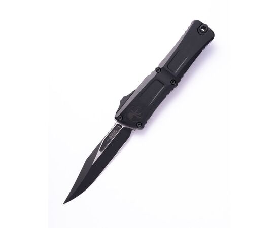 Ніж Microtech Combat Troodon Gen III OTF, bowie tactical, чорний (1146-1T), зображення 5 Ніж Microtech Combat Troodon Gen III OTF, bowie tactical, чорний (1146-1T), зображення 5
