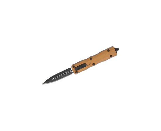 Ніж Microtech Dirac D/E OTF, чорний клинок, руків'я tan (225-1TA) Ніж Microtech Dirac D/E OTF, чорний клинок, руків'я tan (225-1TA)