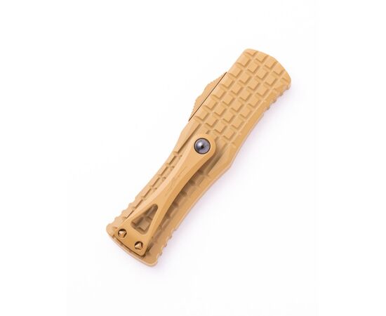 Ніж Microtech Hera D/E OTF signature, frag, cerakote, RAL-8000 (702-1FRCRAS), зображення 2 Ніж Microtech Hera D/E OTF signature, frag, cerakote, RAL-8000 (702-1FRCRAS), зображення 2