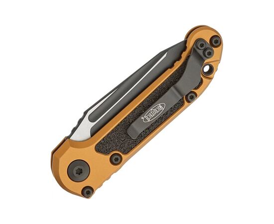 Ніж Microtech L.U.D.T S/E Gen III., чорний клинок, танто, руків'я tan (1136-1TA), зображення 5 Ніж Microtech L.U.D.T S/E Gen III., чорний клинок, танто, руків'я tan (1136-1TA), зображення 5
