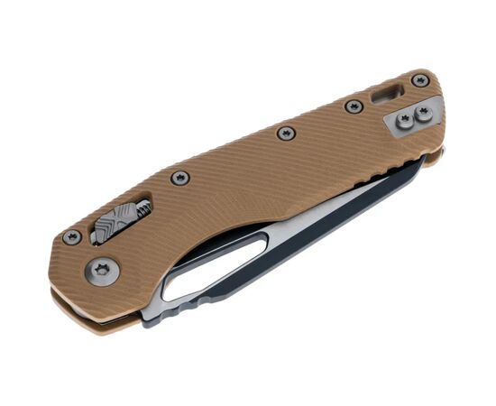 Ніж Microtech MSI SE, fluted black, G10, tan (210-1FLGTTA), зображення 3 Ніж Microtech MSI SE, fluted black, G10, tan (210-1FLGTTA), зображення 3