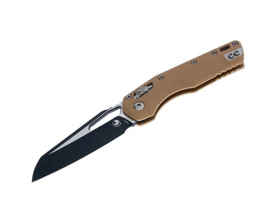 Ніж Microtech MSI SE, fluted black, G10, tan (210-1FLGTTA) Ніж Microtech MSI SE, fluted black, G10, tan (210-1FLGTTA)