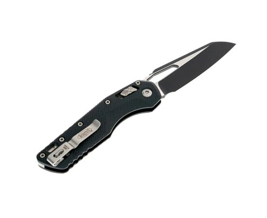 Ніж Microtech MSI SE, fluted black, G10, чорний (210-1FLGTBK), зображення 2 Ніж Microtech MSI SE, fluted black, G10, чорний (210-1FLGTBK), зображення 2