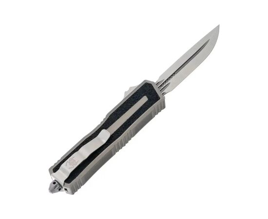 Ніж Microtech Scarab II Gen III D/E-S, stonewash, чорно-сірий (1180-10NC), зображення 2 Ніж Microtech Scarab II Gen III D/E-S, stonewash, чорно-сірий (1180-10NC), зображення 2