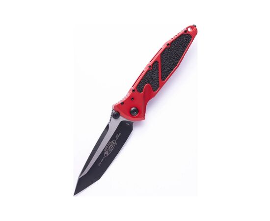 Ніж Microtech Socom Elite T/E-M, tanto, чорний, чорно-червоне руків'я (161-1RD) Ніж Microtech Socom Elite T/E-M, tanto, чорний, чорно-червоне руків'я (161-1RD)