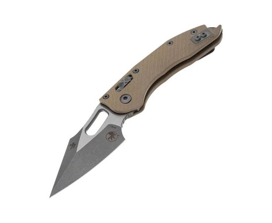 Ніж Microtech Stitch Ram-Lock, fluted, Apoc, руків'я G10 tan (169RL-10APFLGTTA), зображення 4 Ніж Microtech Stitch Ram-Lock, fluted, Apoc, руків'я G10 tan (169RL-10APFLGTTA), зображення 4