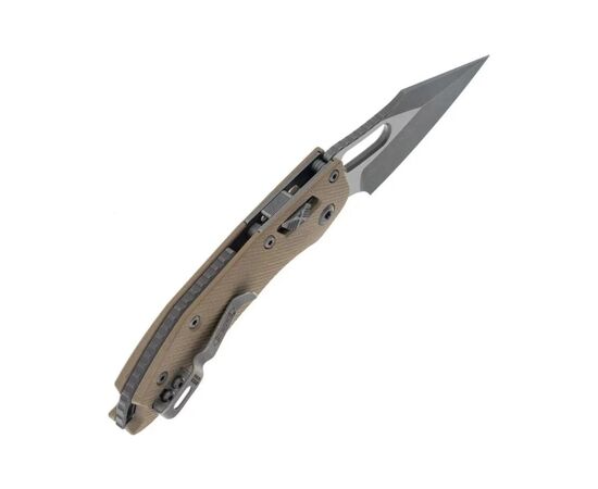 Ніж Microtech Stitch Ram-Lock, fluted, Apoc, руків'я G10 tan (169RL-10APFLGTTA), зображення 6 Ніж Microtech Stitch Ram-Lock, fluted, Apoc, руків'я G10 tan (169RL-10APFLGTTA), зображення 6