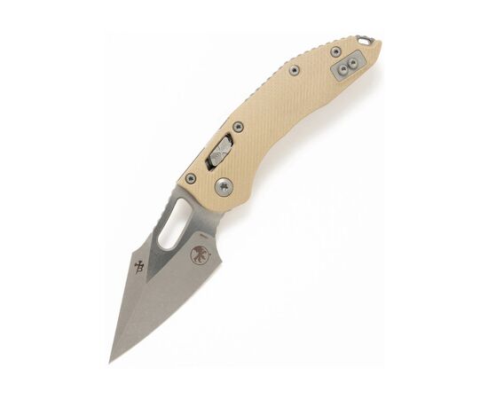 Ніж Microtech Stitch Ram-Lock, fluted, Apoc, руків'я G10 tan (169RL-10APFLGTTA) Ніж Microtech Stitch Ram-Lock, fluted, Apoc, руків'я G10 tan (169RL-10APFLGTTA)