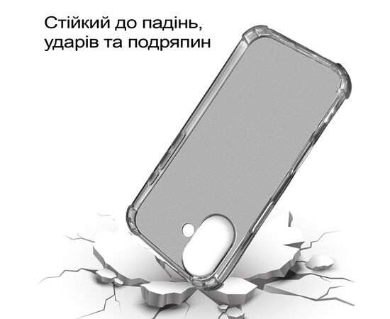 Чехол для мобильного телефона BeCover Anti-Shock Apple iPhone 17 Grey (713794), изображение 3