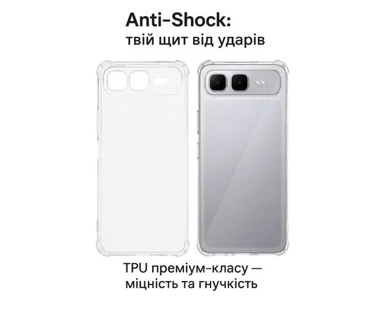 Чехол для мобильного телефона BeCover Anti-Shock Infinix Smart 10 Plus (X6725B) Clear (713801), изображение 2