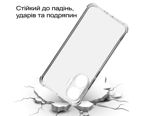 Чехол для мобильного телефона BeCover Anti-Shock Poco F7 Clear (713807), изображение 3