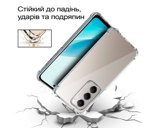 Чехол для мобильного телефона BeCover Anti-Shock Xiaomi Redmi 15 Clear (713811), изображение 2