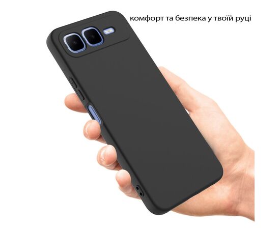 Чехол для мобильного телефона BeCover Silicone Infinix Smart 10 Plus (X6725B) Black (713764), изображение 3
