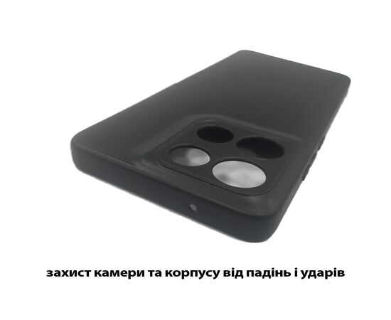 Чехол для мобильного телефона BeCover Silicone Motorola Moto G86 Black (713768), изображение 5