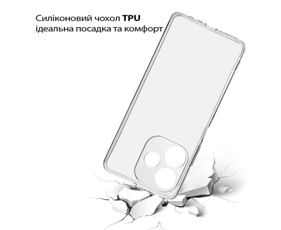 Чехол для мобильного телефона BeCover Silicone Oppo A5 Pro 4G/5G Transparent (713787), изображение 3 Чехол для мобильного телефона BeCover Silicone Oppo A5 Pro 4G/5G Transparent (713787), изображение 3