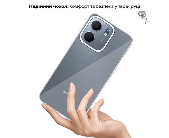 Чехол для мобильного телефона BeCover Silicone Oppo A5x 4G/5G Transparent (713789), изображение 4