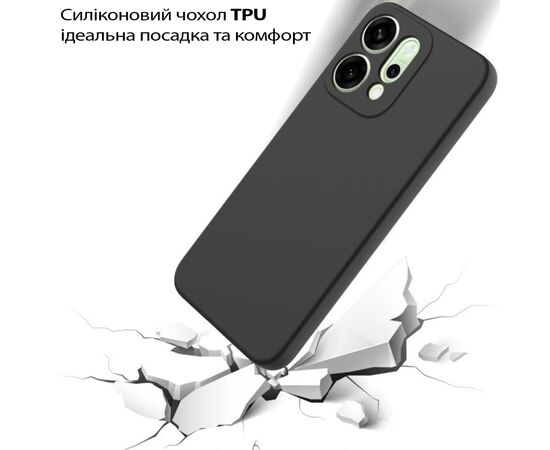 Чехол для мобильного телефона BeCover Silicone Oppo Reno14 / 14FS 5G Black (713791), изображение 3