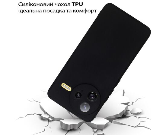 Чехол для мобильного телефона BeCover Silicone Poco F7 Ultra Black (713792), изображение 3