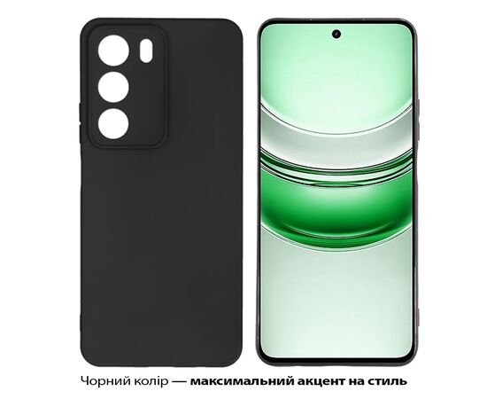Чехол для мобильного телефона BeCover Silicone Realme C71 Black (713779), изображение 2