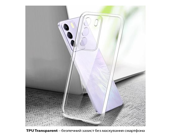 Чехол для мобильного телефона BeCover Silicone Realme C71 Transparent (713780), изображение 2