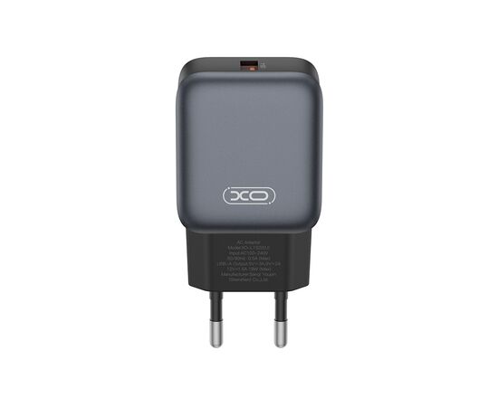 Зарядний пристрій XO USB QC3.0 18W black (L152_Black), зображення 3