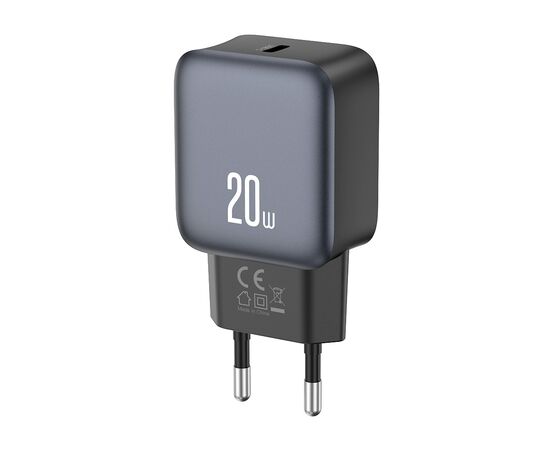 Зарядний пристрій XO USB-C PD20W black (L153_Black), зображення 2