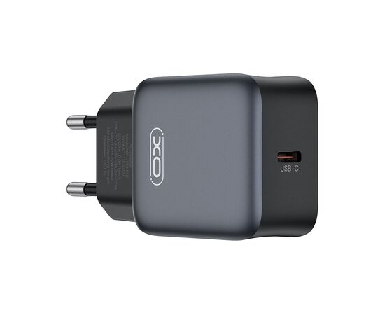 Зарядний пристрій XO USB-C PD30W black (L155_Black)