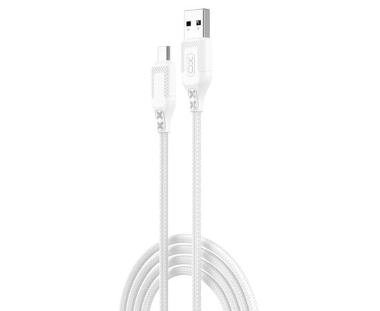 Дата кабель USB 2.0 AM to Micro 5P 1.0m braided white XO (NB235_M_White) Дата кабель USB 2.0 AM to Micro 5P 1.0m braided white XO (NB235_M_White)