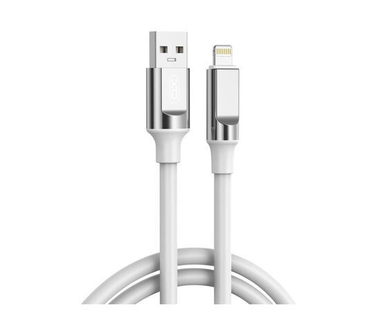 Дата кабель USB 2.0 AM to Lightning 1.0m 6A silicone white XO (NB251_L_White) Дата кабель USB 2.0 AM to Lightning 1.0m 6A silicone white XO (NB251_L_White)