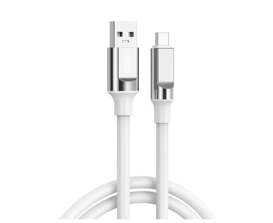 Дата кабель USB 2.0 AM to USB-C 1.0m 6A silicone white XO (NB251_C_White) Дата кабель USB 2.0 AM to USB-C 1.0m 6A silicone white XO (NB251_C_White)