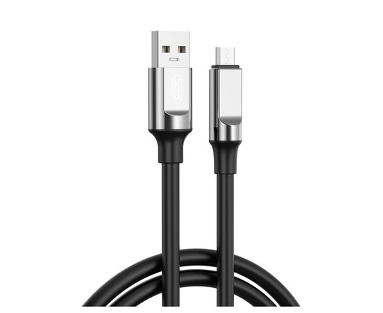 Дата кабель USB 2.0 AM to USB-C 1.0m 6A silicone black XO (NB251_C_Black) Дата кабель USB 2.0 AM to USB-C 1.0m 6A silicone black XO (NB251_C_Black)