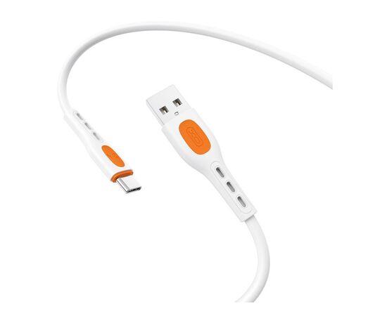 Дата кабель USB 2.0 AM to USB-C 1.0m white XO (NB280_C_White) Дата кабель USB 2.0 AM to USB-C 1.0m white XO (NB280_C_White)