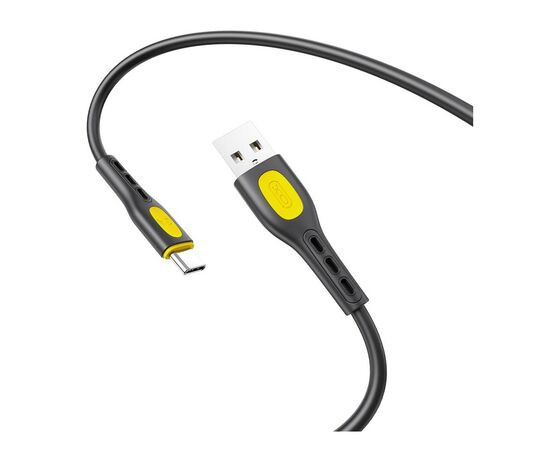 Дата кабель USB 2.0 AM to USB-C 1.0m black XO (NB280_C_Black) Дата кабель USB 2.0 AM to USB-C 1.0m black XO (NB280_C_Black)