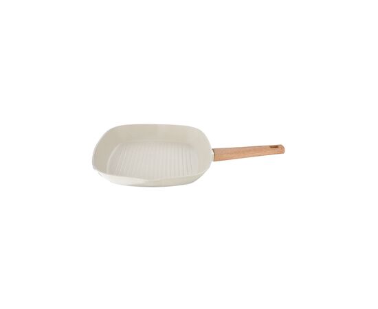 Сковорода Bergner Naturally гриль 28 x 28 см (BG-34743-CR), изображение 2 Сковорода Bergner Naturally гриль 28 x 28 см (BG-34743-CR), изображение 2