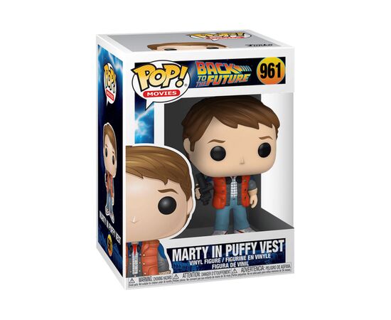 Фигурка Funko Pop серии Назад в будущее - Марти (48705), изображение 4 Фигурка Funko Pop серии Назад в будущее - Марти (48705), изображение 4