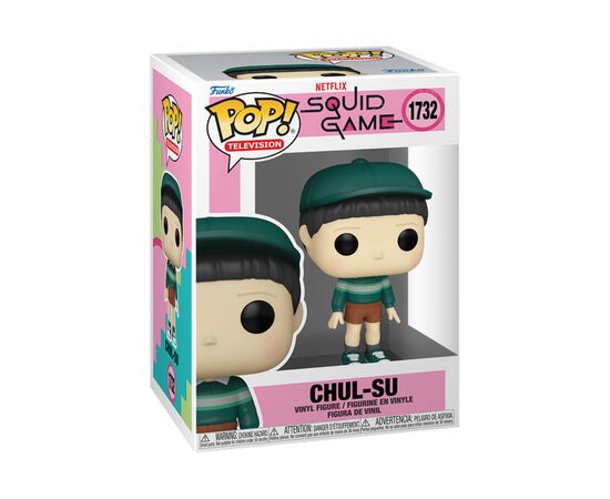 Фигурка Funko Pop серии Игра в кальмара 3 - Чоль-Су (83485), изображение 2 Фигурка Funko Pop серии Игра в кальмара 3 - Чоль-Су (83485), изображение 2