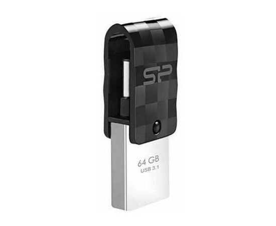 USB флеш накопитель Silicon Power 64GB Mobile C31 USB 3.1 / USB Type-C (SP064GBUC3C31V1K)