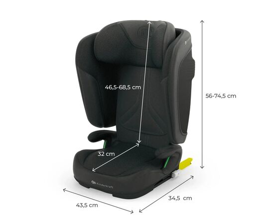 Автокресло Kinderkraft Unity 2 i-Size Black (KCUNIT02BLK0000) (5902533928330), изображение 5 Автокресло Kinderkraft Unity 2 i-Size Black (KCUNIT02BLK0000) (5902533928330), изображение 5