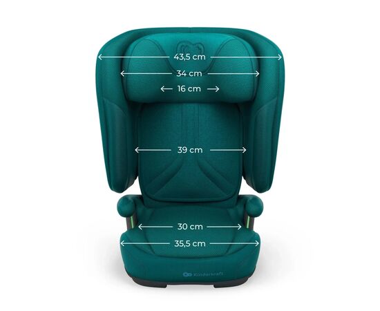Автокресло Kinderkraft Unity 2 i-Size Green (KCUNIT02GRE0000) (5902533928354), изображение 4 Автокресло Kinderkraft Unity 2 i-Size Green (KCUNIT02GRE0000) (5902533928354), изображение 4