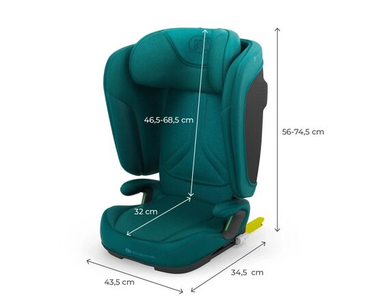 Автокресло Kinderkraft Unity 2 i-Size Green (KCUNIT02GRE0000) (5902533928354), изображение 5 Автокресло Kinderkraft Unity 2 i-Size Green (KCUNIT02GRE0000) (5902533928354), изображение 5