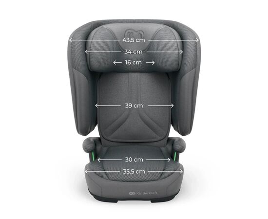 Автокресло Kinderkraft Unity 2 i-Size Grey (KCUNIT02GRY0000) (5902533928347), изображение 4 Автокресло Kinderkraft Unity 2 i-Size Grey (KCUNIT02GRY0000) (5902533928347), изображение 4
